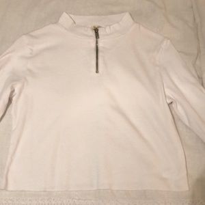 John Galt / Brandy Melville long sleeve zipper top